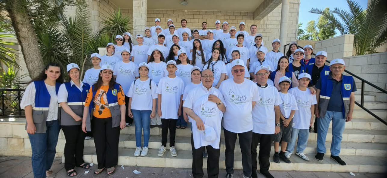 Campamento de verano en la Escuela de Refugiados Marka de Mensajeros de la Paz Jordania