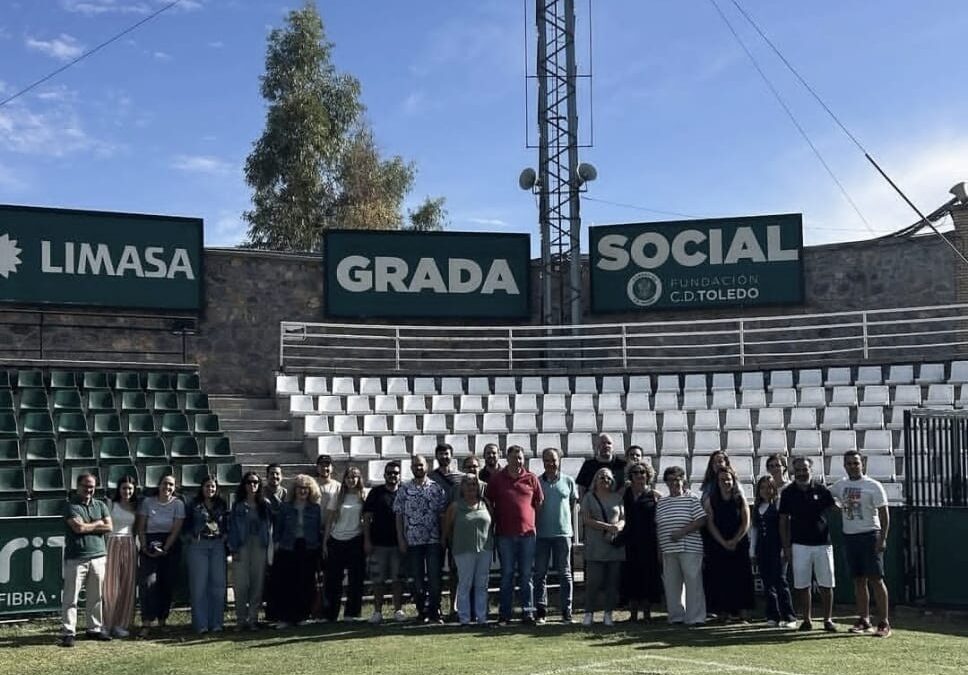 Agradecimiento a CD Toledo por los bonos solidarios para su grada social