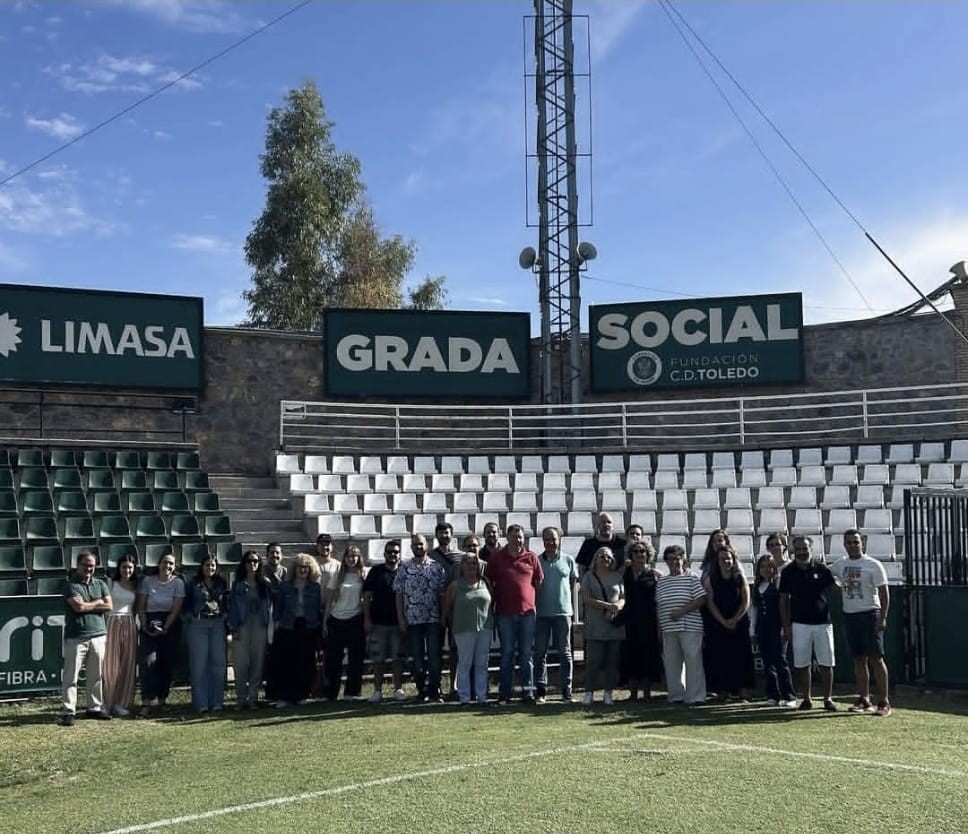 Agradecimiento a CD Toledo por los bonos solidarios para su grada social