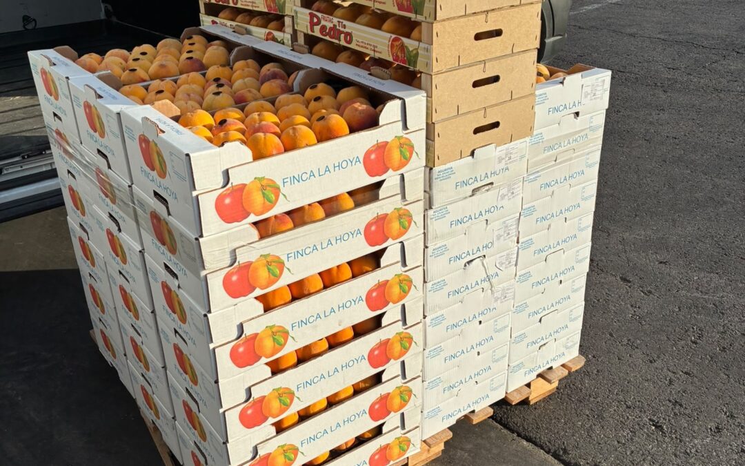 Frutas, hortalizas y verduras para repartir en nuestros Bancos Solidarios a familias en situación de grave vulnerabilidad
