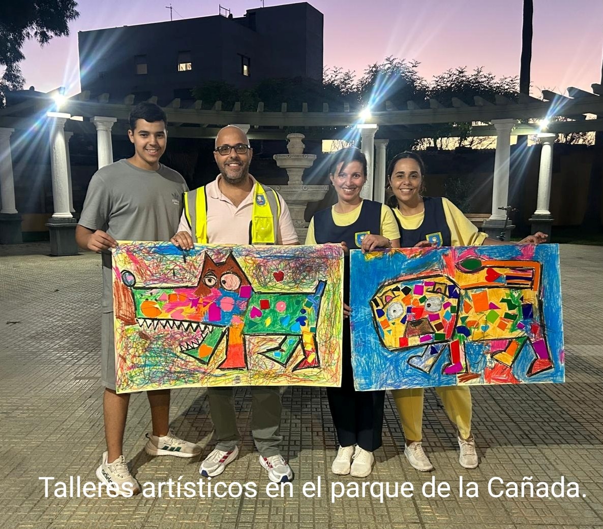Taller en el Barrio de La Cañada en Melilla para menores