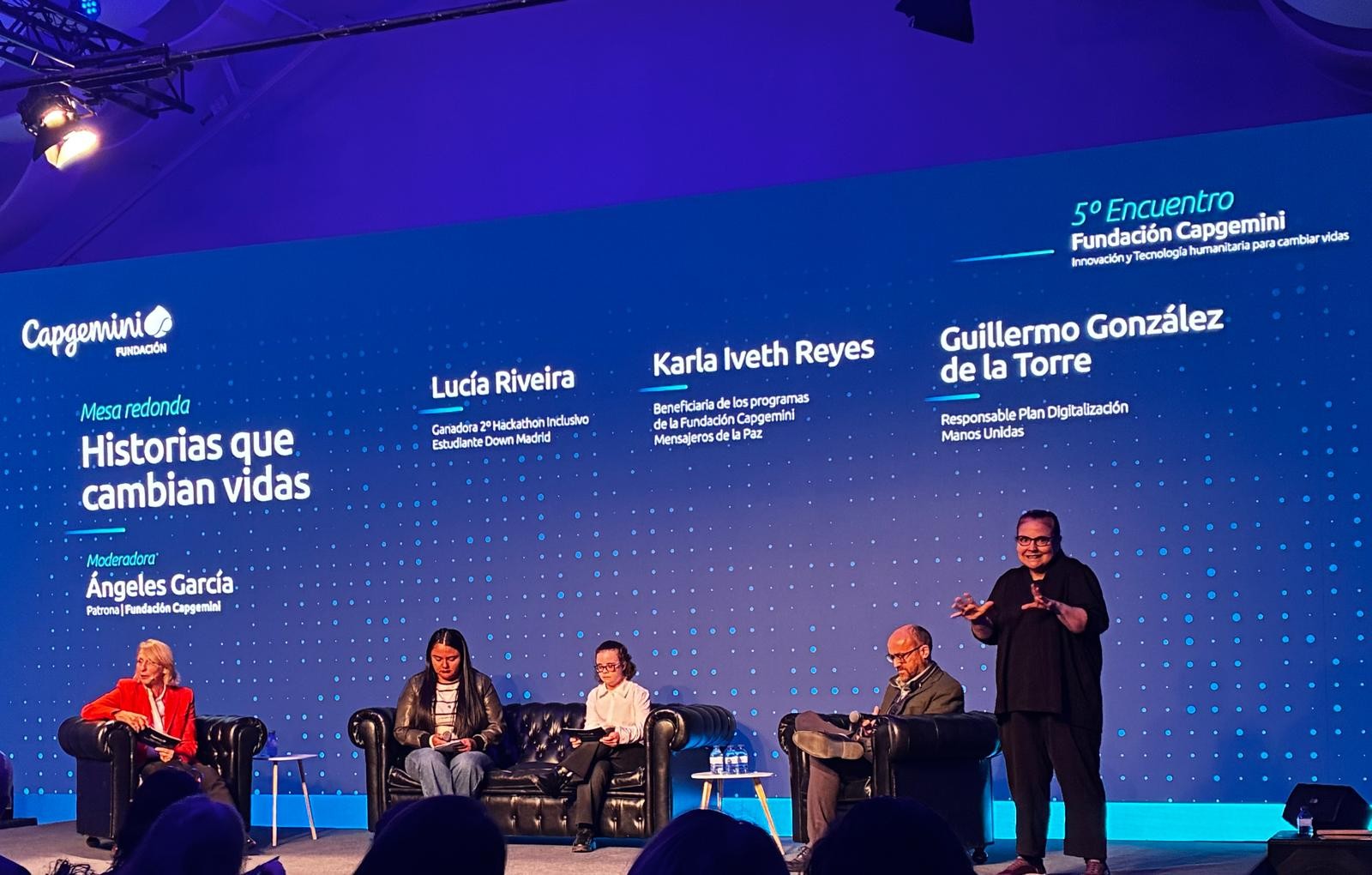 Participación en el V Encuentro de la Fundación Capgemini