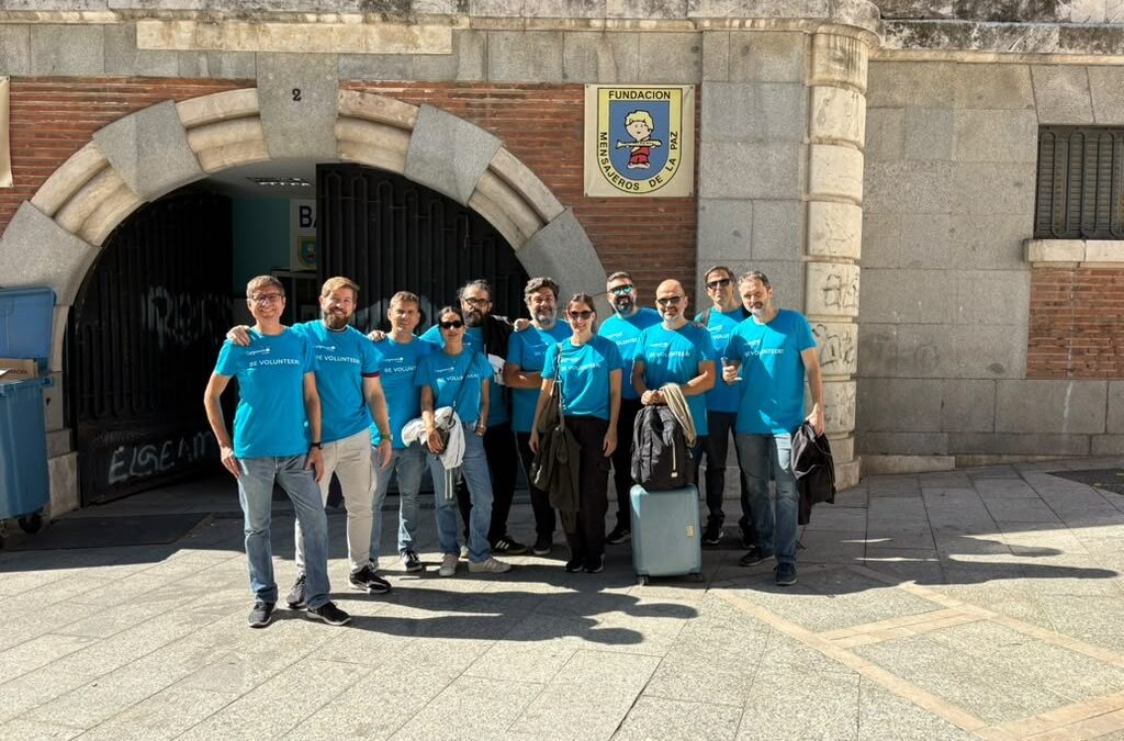 Nuestro agradecimiento al voluntariado corporativo de Fundación Capgemini en nuestros proyectos en Ribera de Curtidores