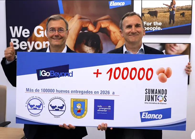 Donación de 100.000 huevos a personas en situación de vulnerabilidad en España y Portugal por parte de Elanco Animal Health